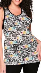No Judgement Just Joy Basketball Tank