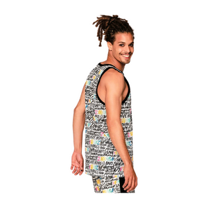 No Judgement Just Joy Basketball Tank