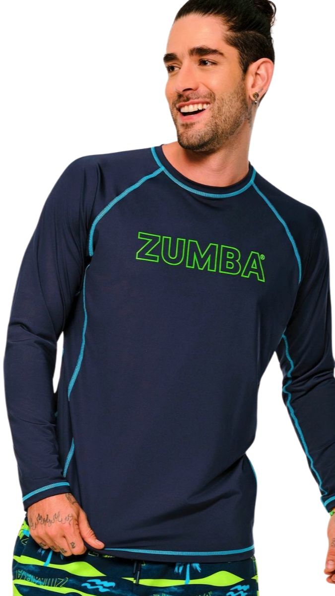 Zumba Sun and Swim Long Sleeve Rashguard (Special Order)