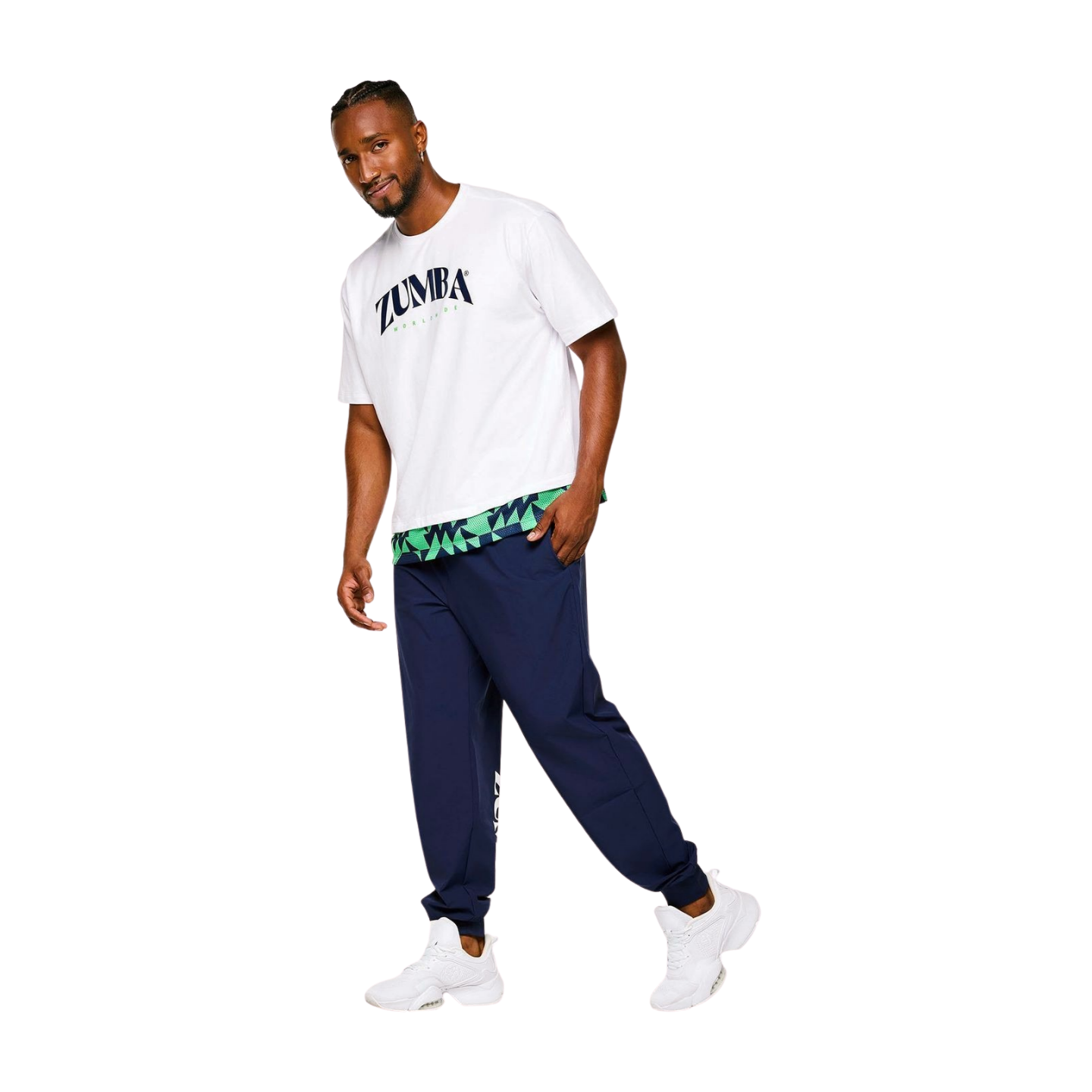 Zumba Out Loud Men's Crew Neck Tee With Double Layered Hem (Special Order)