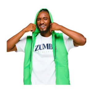 Zumba Out Loud Men's Sleeveless Zip Up Hoodie (Special Order)