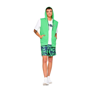Zumba Out Loud Men's Sleeveless Zip Up Hoodie (Special Order)