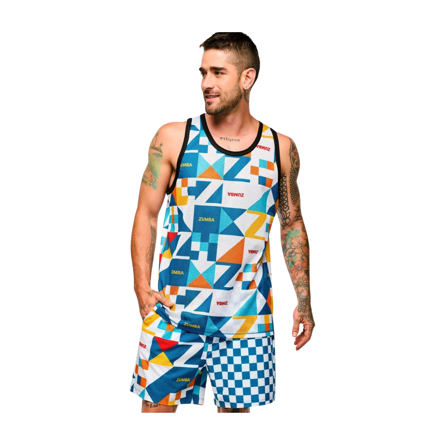 Zumba Rays Men's Basketball Tank (Pre-Order)