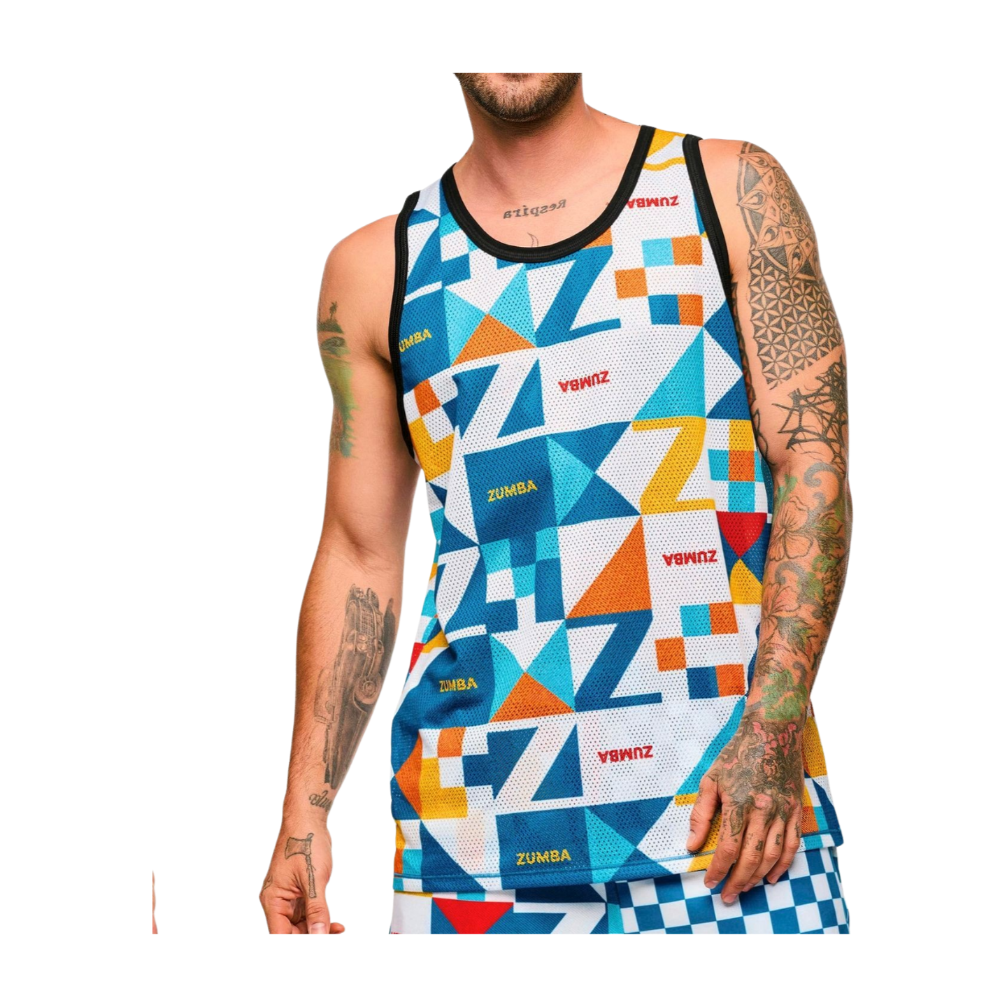 Zumba Rays Men's Basketball Tank (Pre-Order)