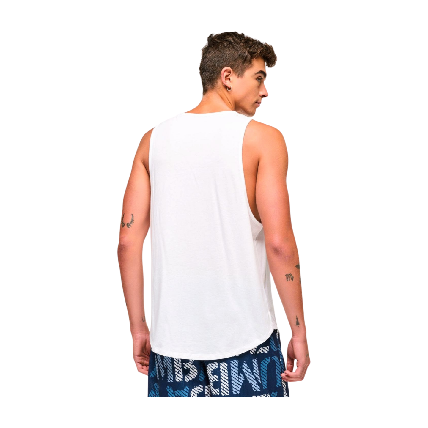 Blue Jean Men's Open Neck Tank