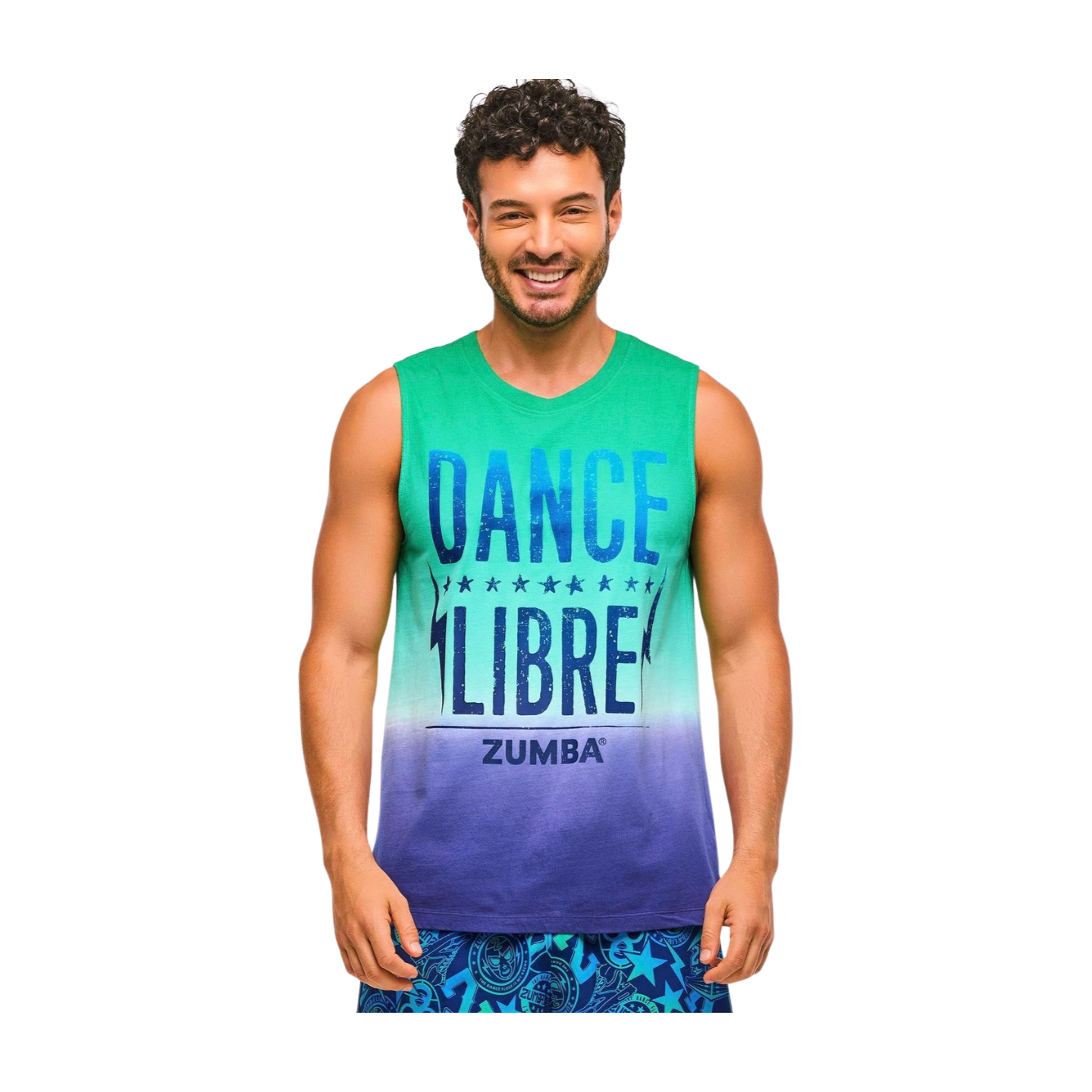 Zumba Libre Men's Wide Shoulder Tank
