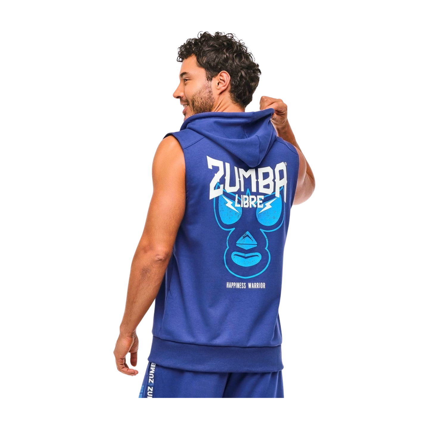 Zumba Libre Men's Sleeveless Zip-Up Hoodie