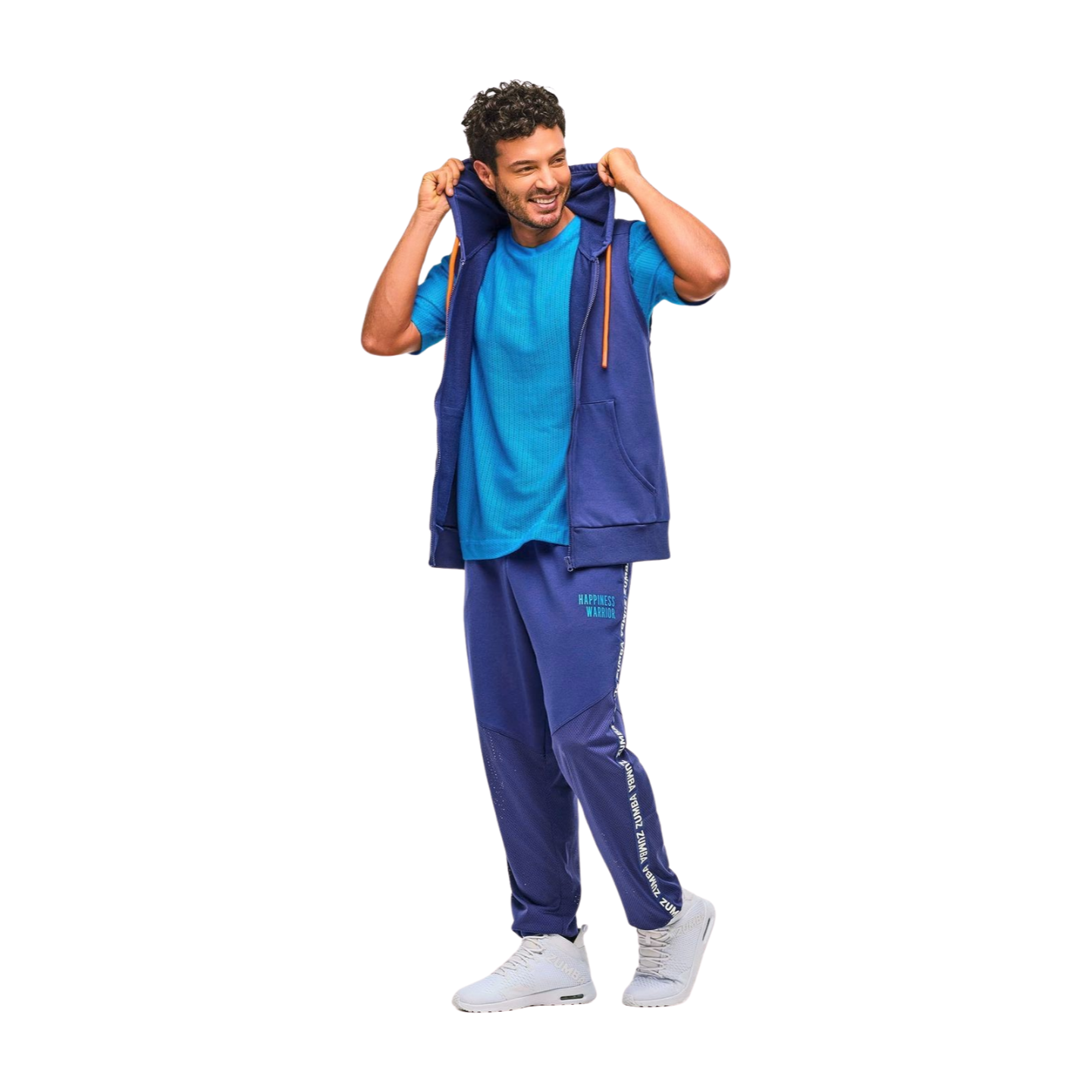 Zumba Libre Men's Sleeveless Zip-Up Hoodie
