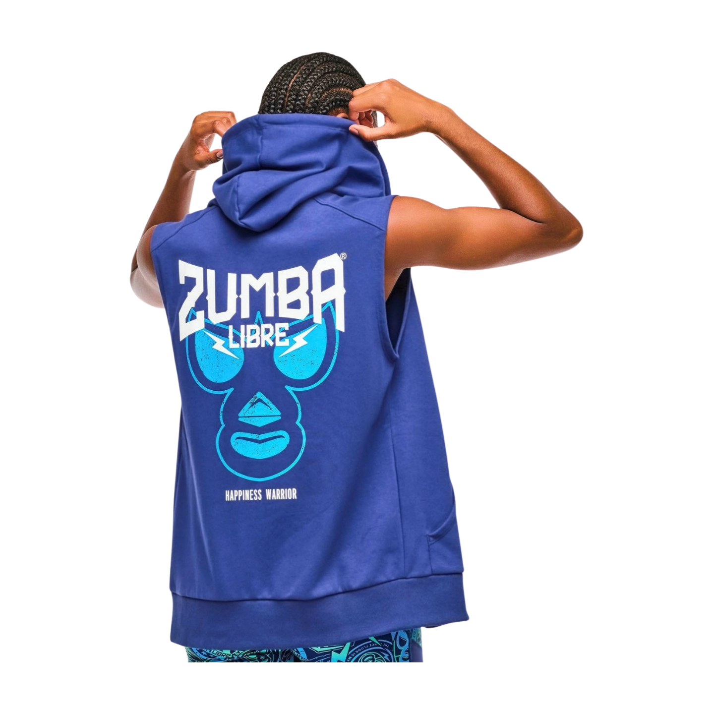 Zumba Libre Men's Sleeveless Zip-Up Hoodie