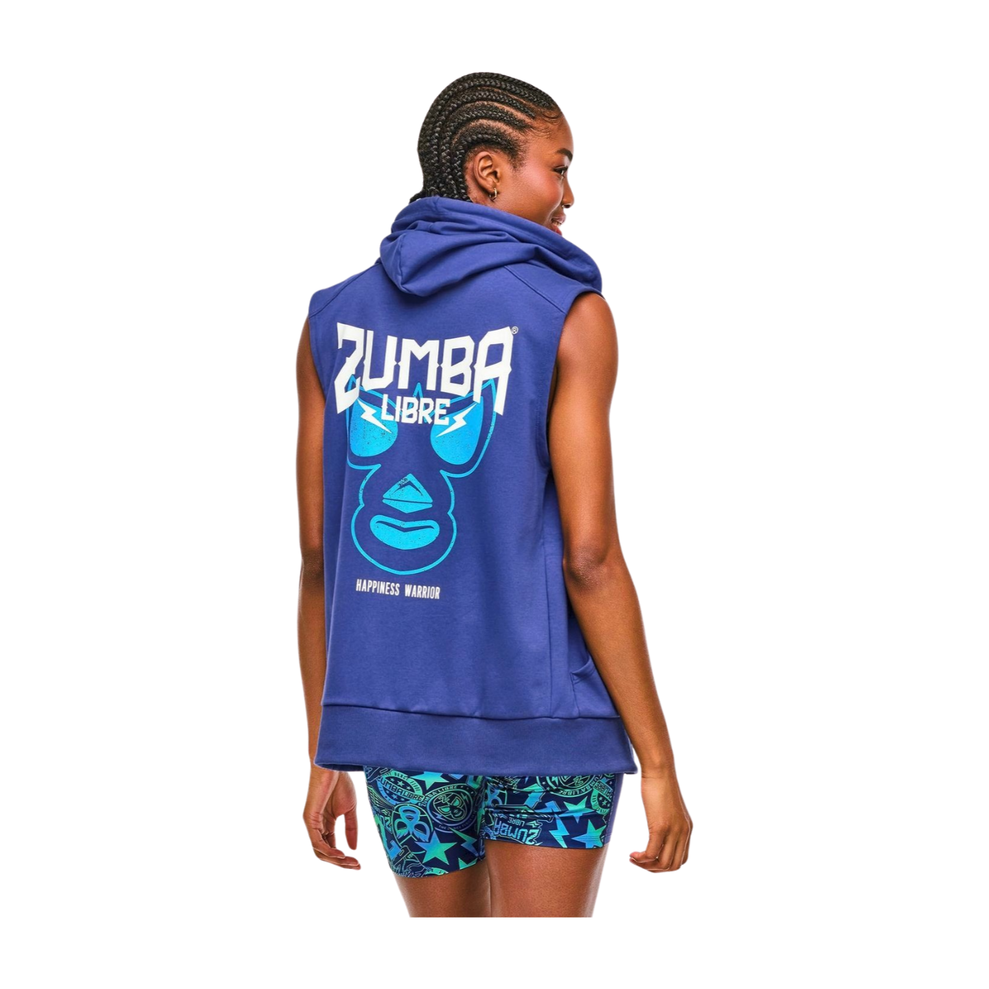 Zumba Libre Men's Sleeveless Zip-Up Hoodie