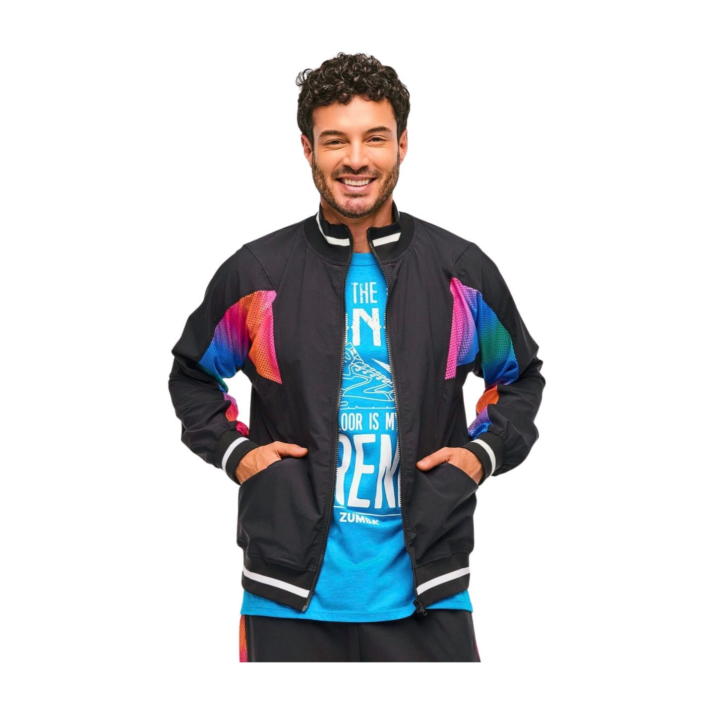 Zumba Libre Men's Oversized Dolman Track Jacket (Pre-Order)