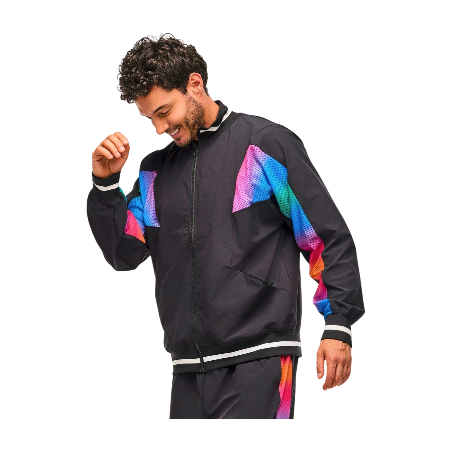 Zumba Libre Men's Oversized Dolman Track Jacket (Pre-Order)