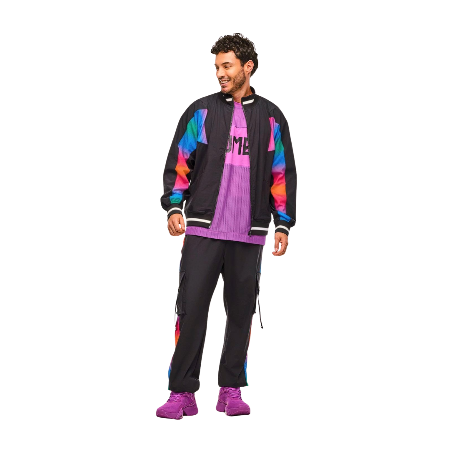 Zumba Libre Men's Oversized Dolman Track Jacket (Pre-Order)