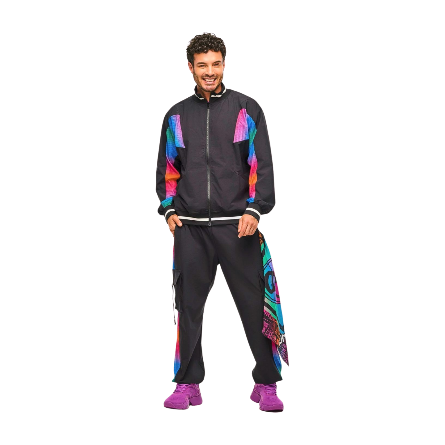 Zumba Libre Men's Oversized Dolman Track Jacket (Pre-Order)