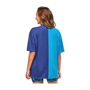 Zumba Libre Men's Oversized Two-Tone Crew Neck Tee (Pre-Order)