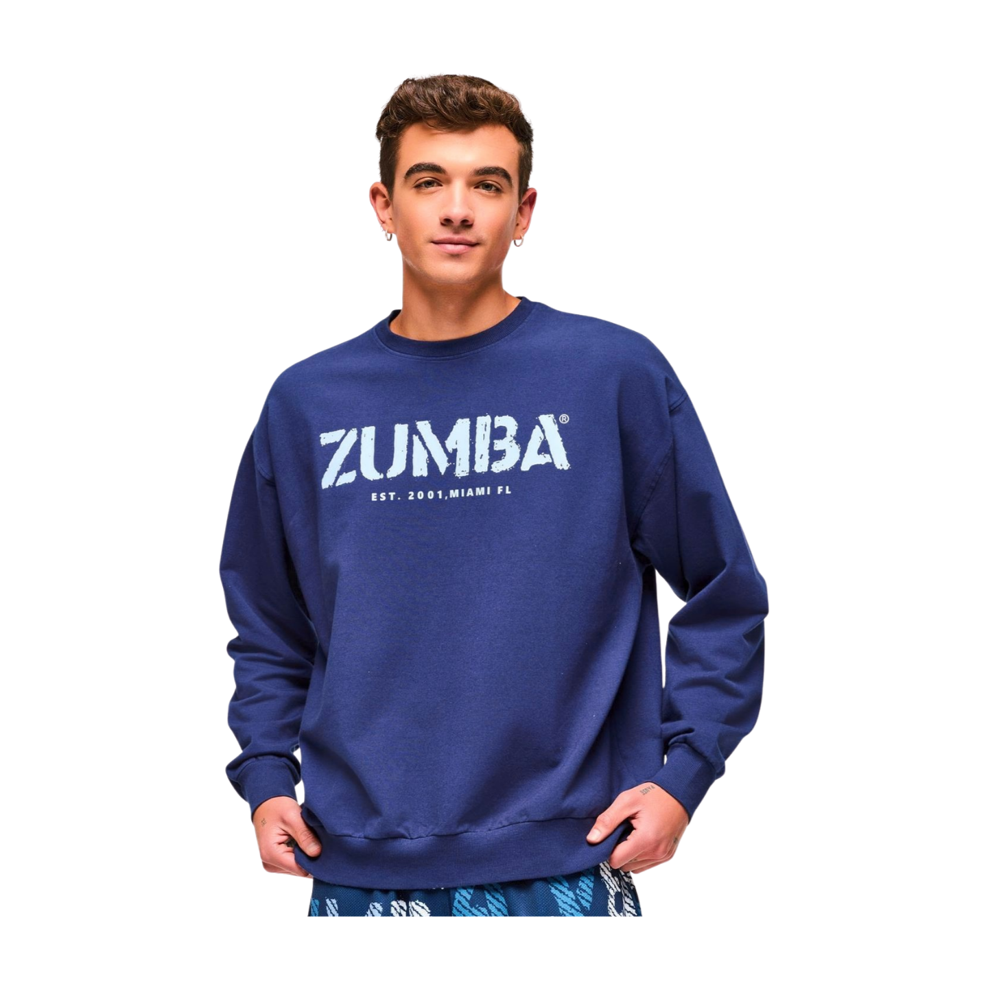 Blue Jean Men's Pullover Sweatshirt