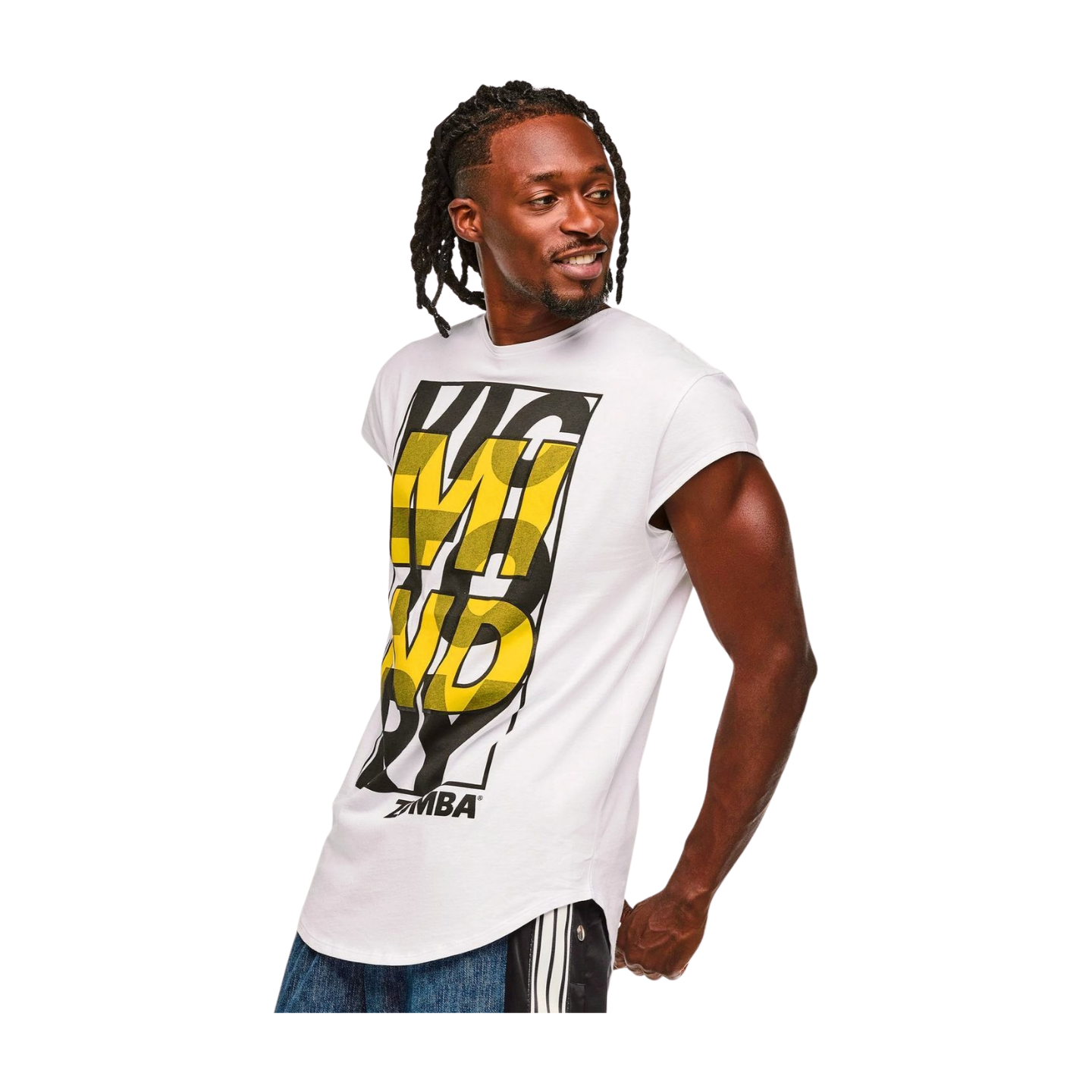 ZW Men's Crew Neck Round Hem Tee (Pre-Order)