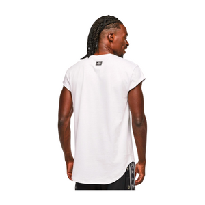 ZW Men's Crew Neck Round Hem Tee (Pre-Order)