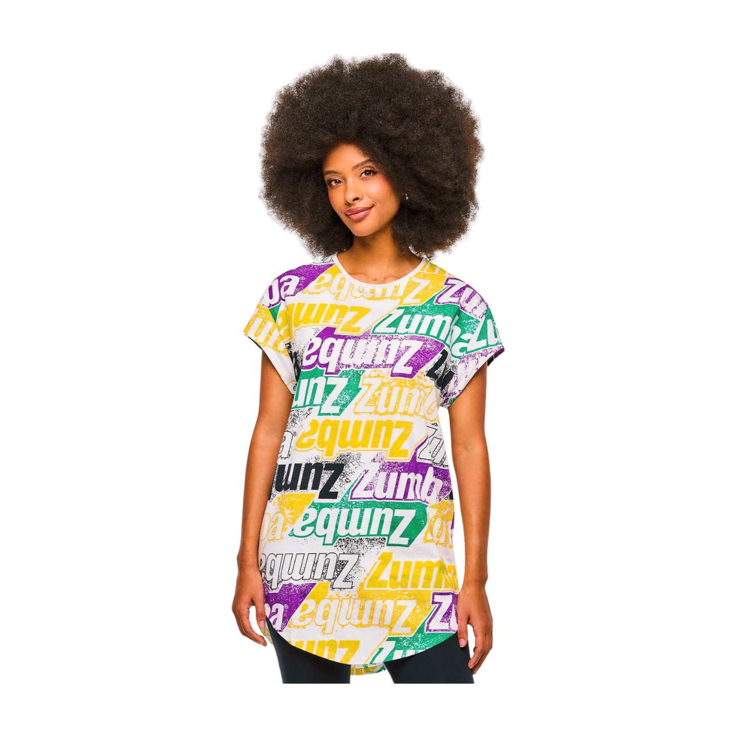 Apres Zumba Men's Crew Neck Round Hem Tee (Pre-Order)