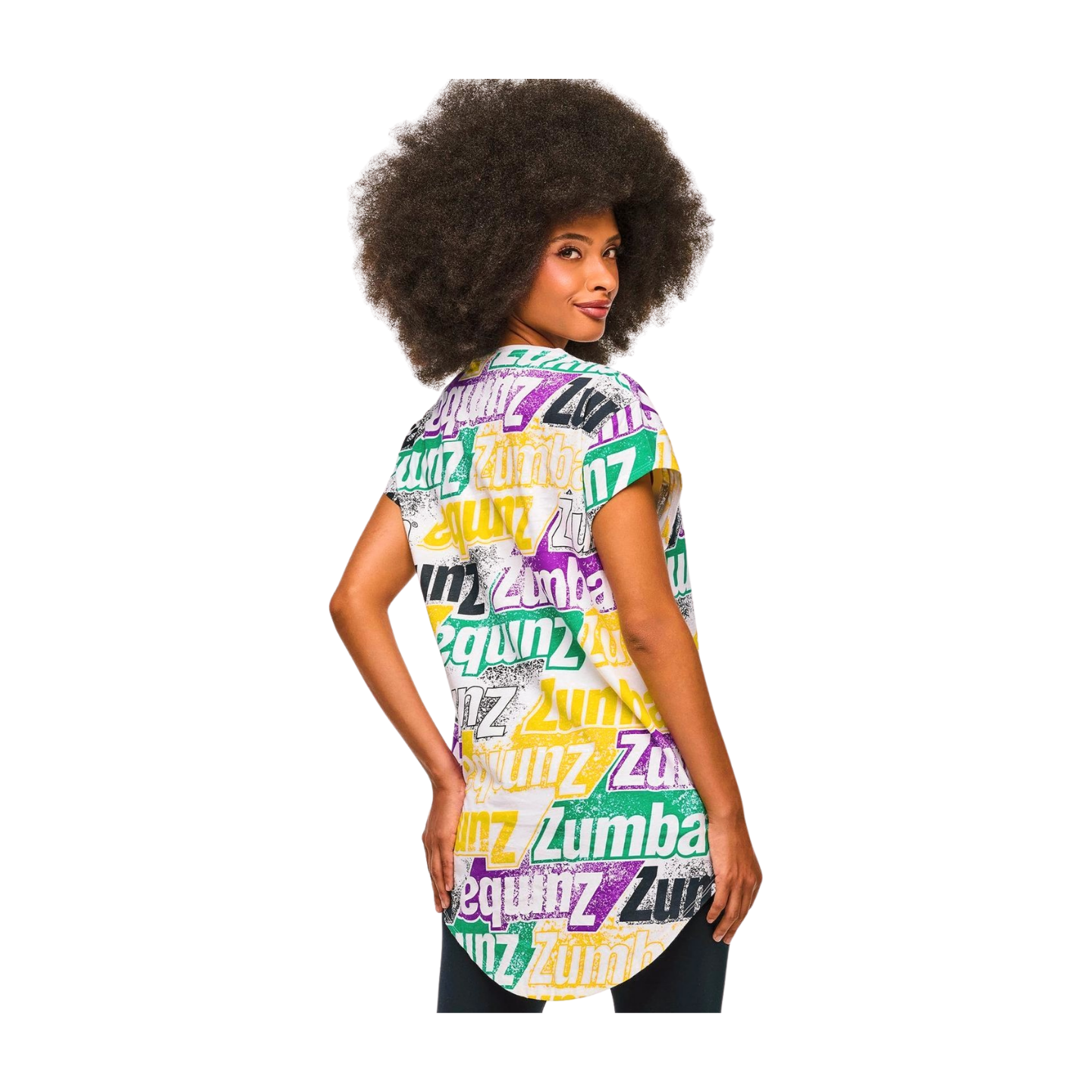 Apres Zumba Men's Crew Neck Round Hem Tee (Pre-Order)