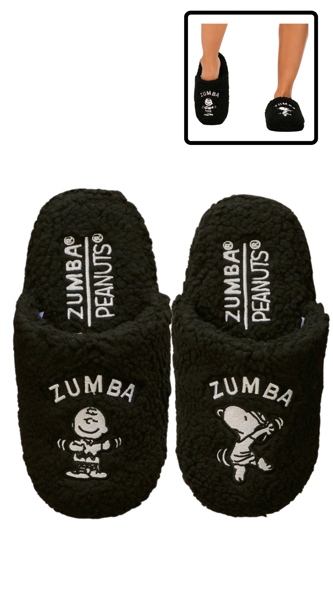 Zumba X Peanuts Slippers (Special Order)