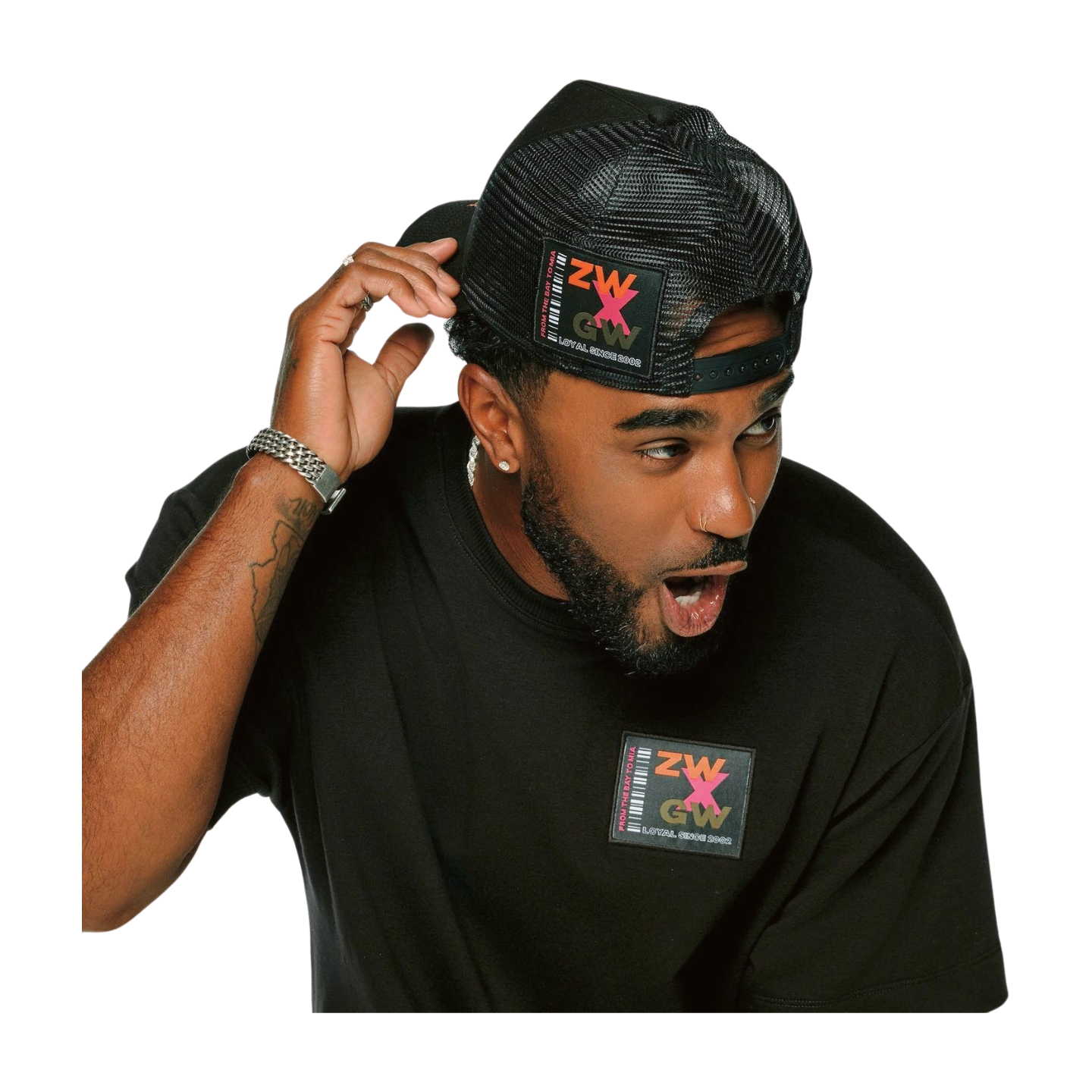 ZW X GW Adjustable Snapback Cap