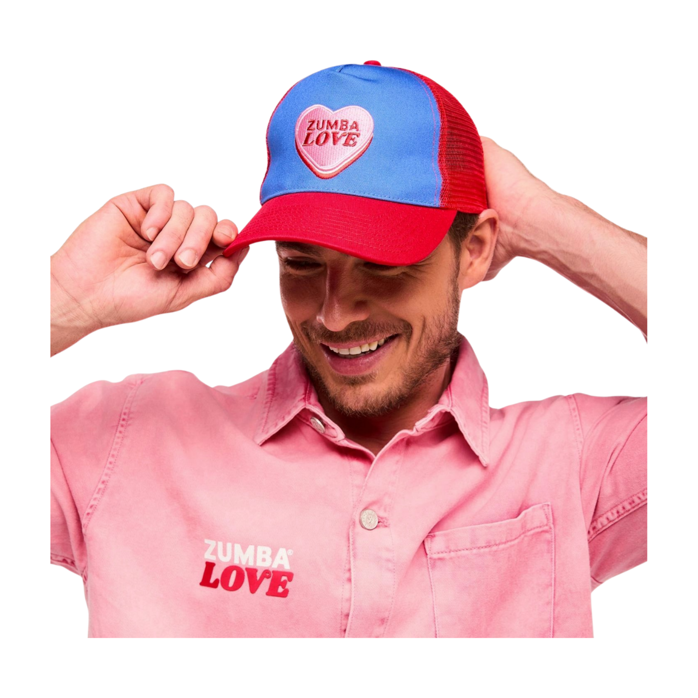 Zumba Love Curved Brim Mesh Cap