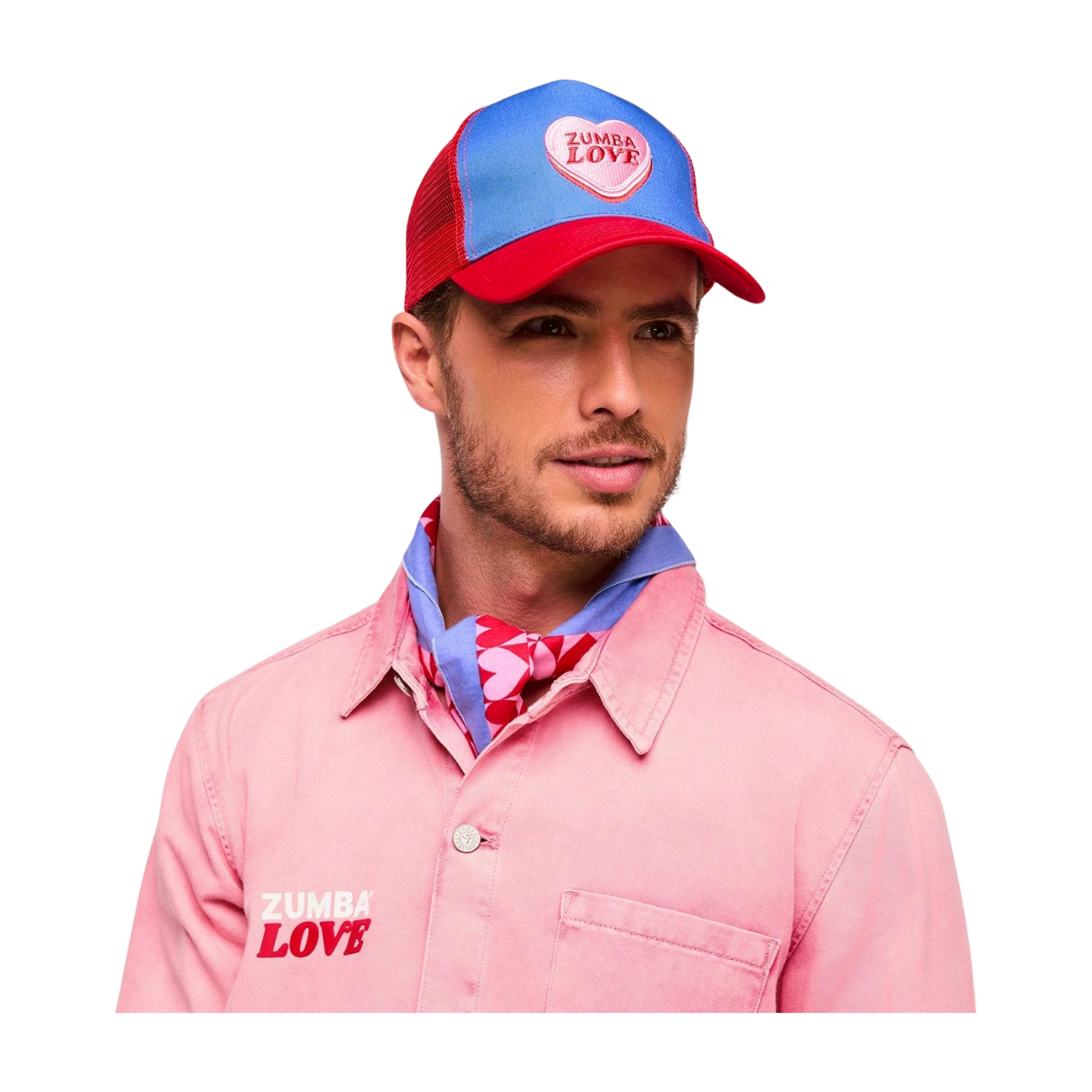 Zumba Love Curved Brim Mesh Cap