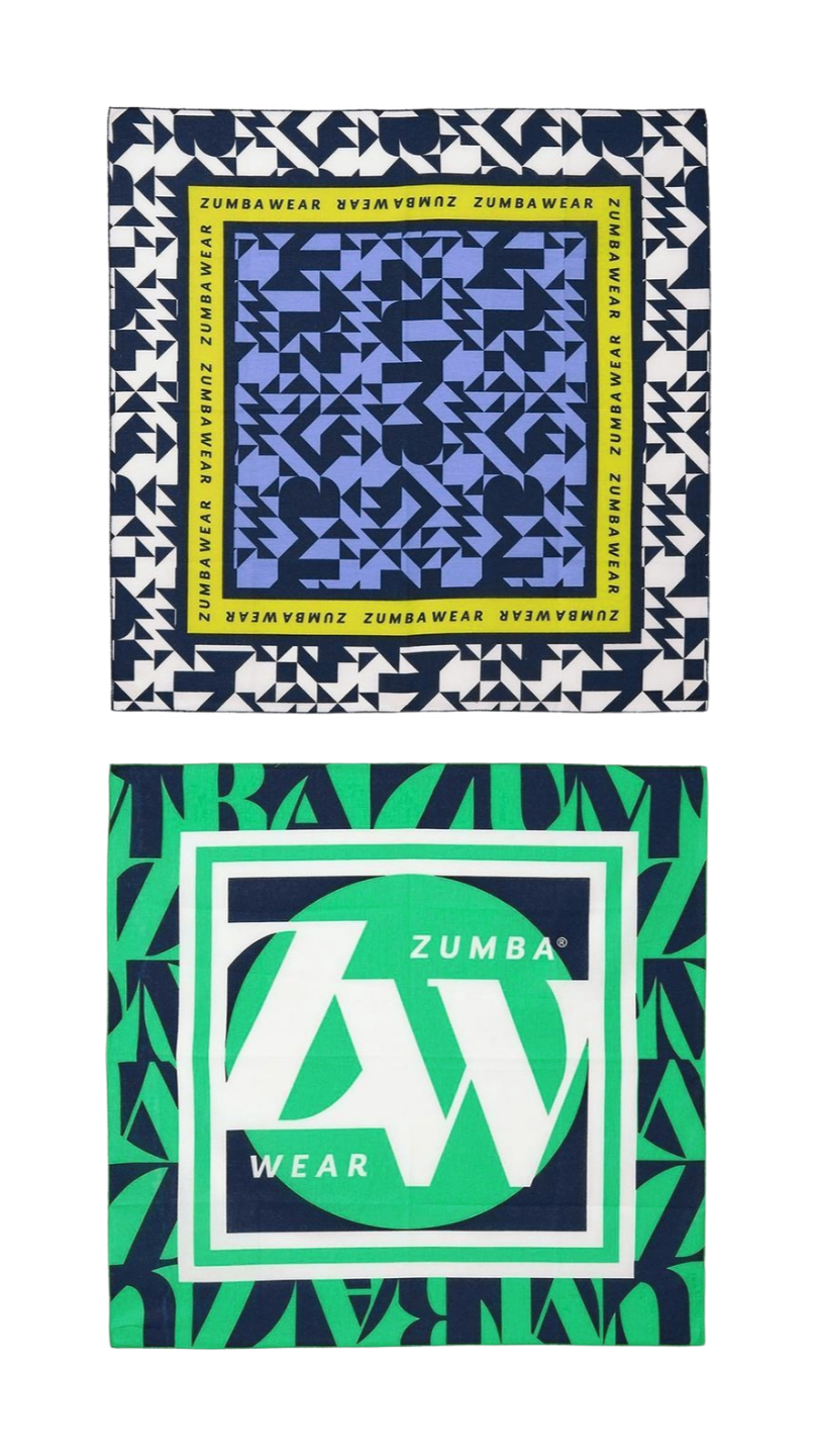 Zumba Out Loud Bandanas 2PK (Special Order)