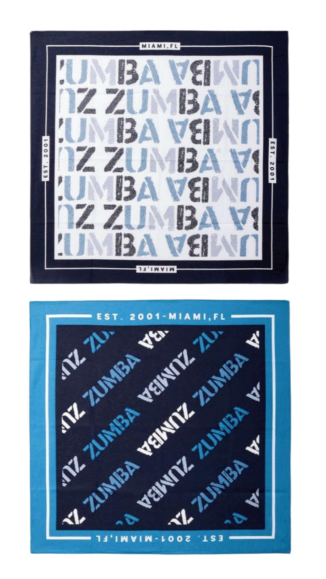 Blue Jean Bandanas 2PK