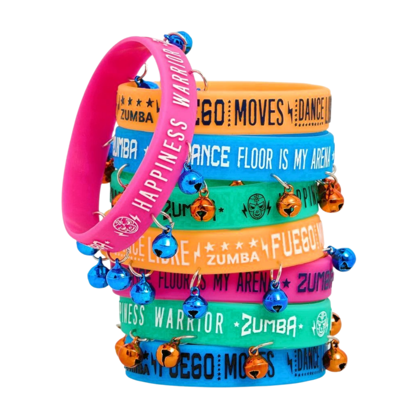 Zumba Libre Rubber Bracelets 6PK (Pre-Order)