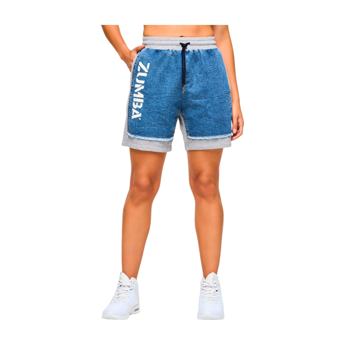 Blue Jean Zumba Denim Shorts