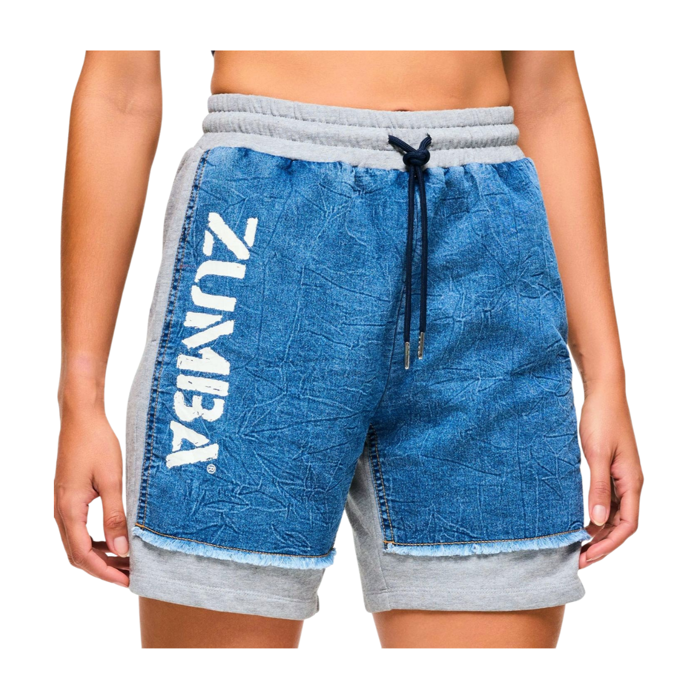 Blue Jean Zumba Denim Shorts