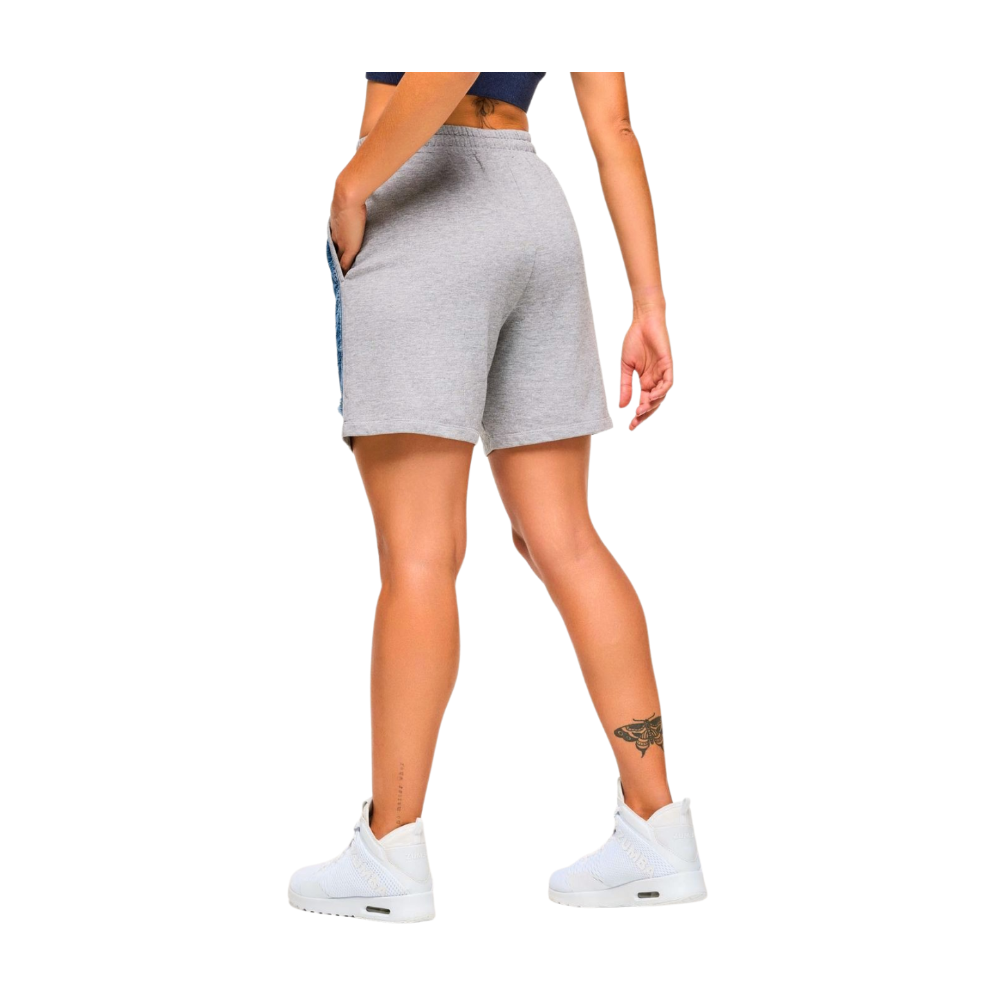 Blue Jean Zumba Denim Shorts