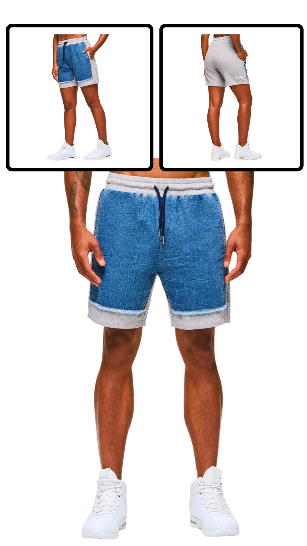 Blue Jean Denim Shorts