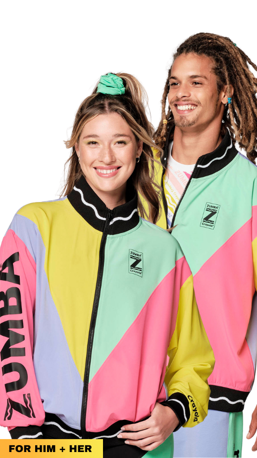 Zumba X Crayola Dance Outside The Lines Track Jacket (Special Order)
