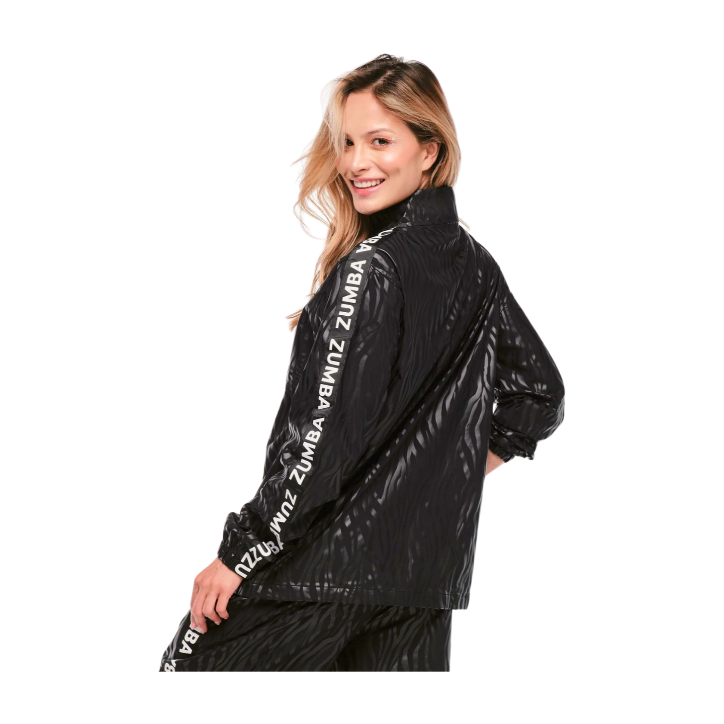 Funscape Mock Neck Woven Jacket (Special Order)