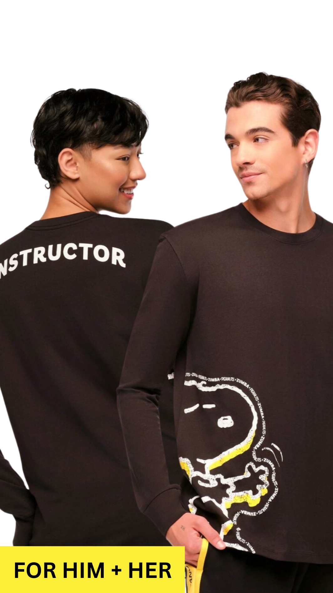 Zumba X Peanuts Long Sleeve Instructor Tee