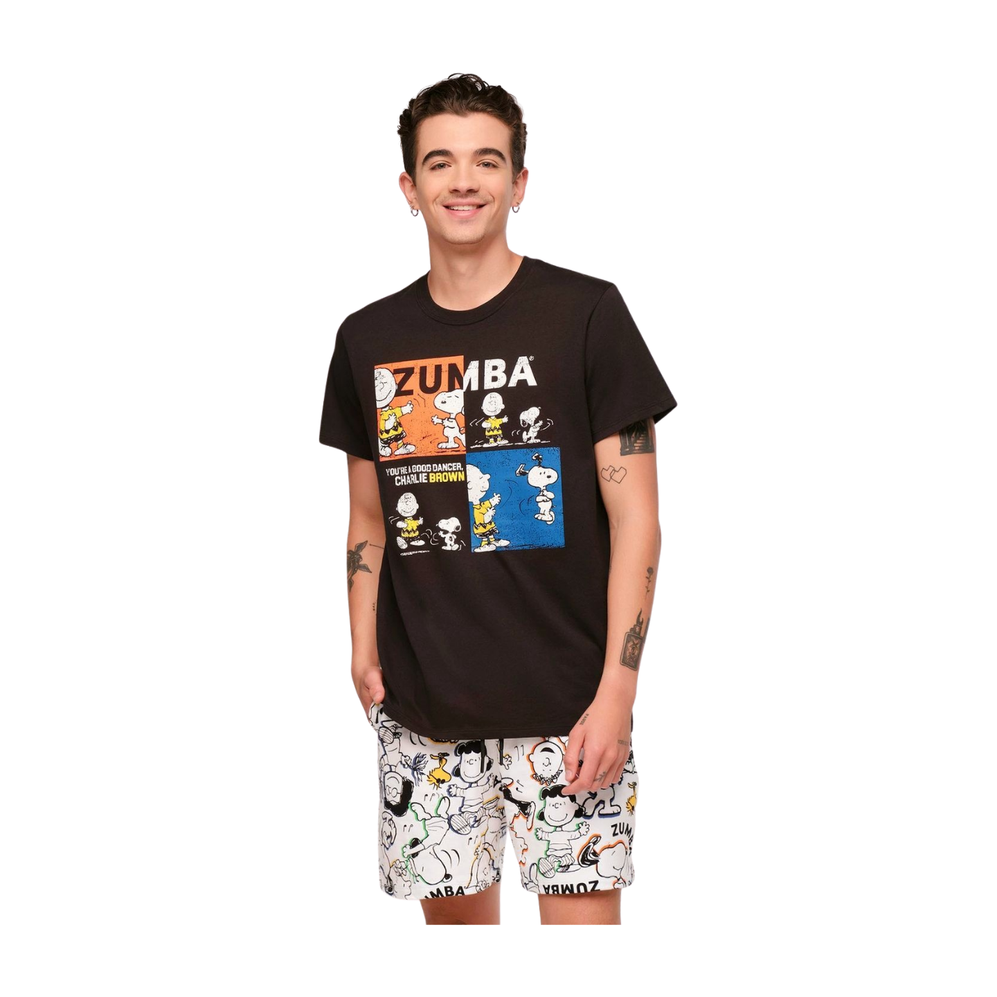Zumba X Peanuts Crew Neck Tee (Special Order)
