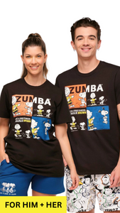 Zumba X Peanuts Crew Neck Tee (Special Order)