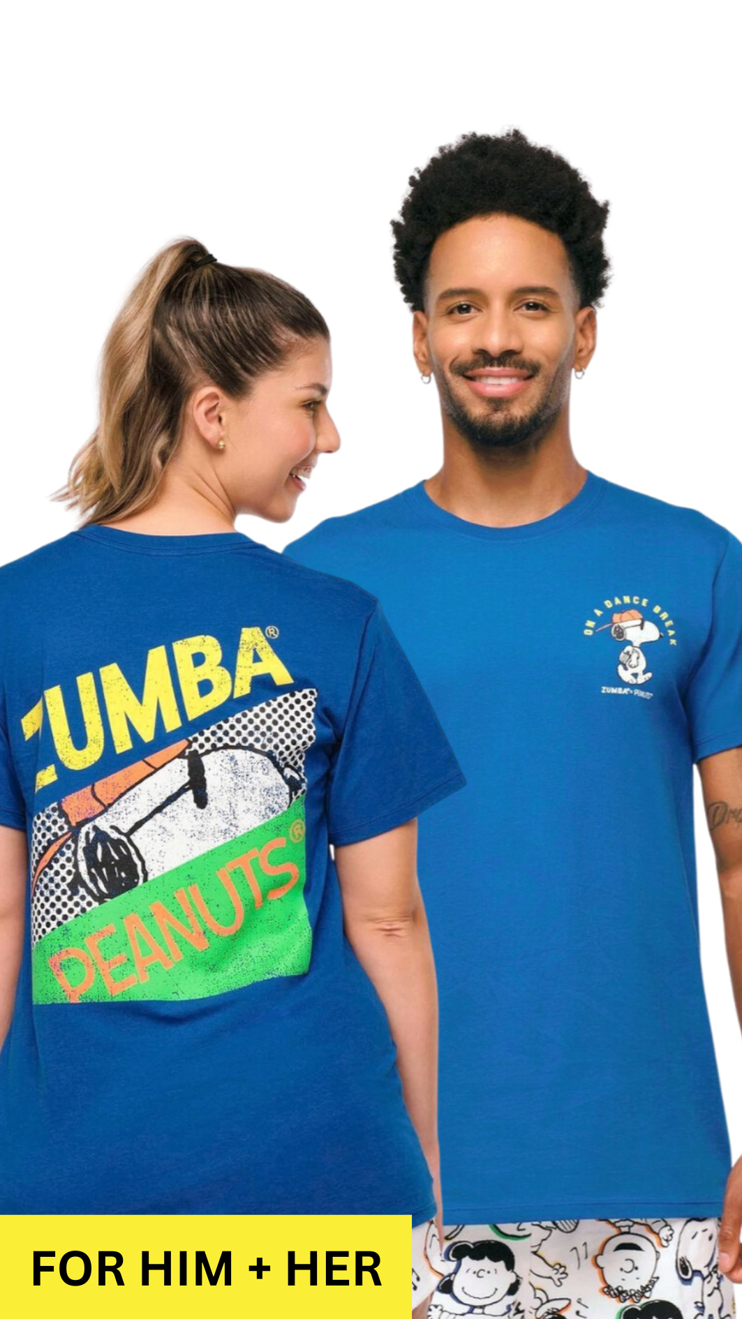 Zumba X Peanuts Crew Neck Tee (Special Order)