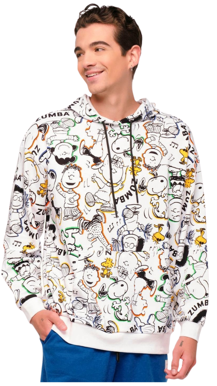 Zumba X Peanuts Unisex Pullover Hoodie (Special Order)