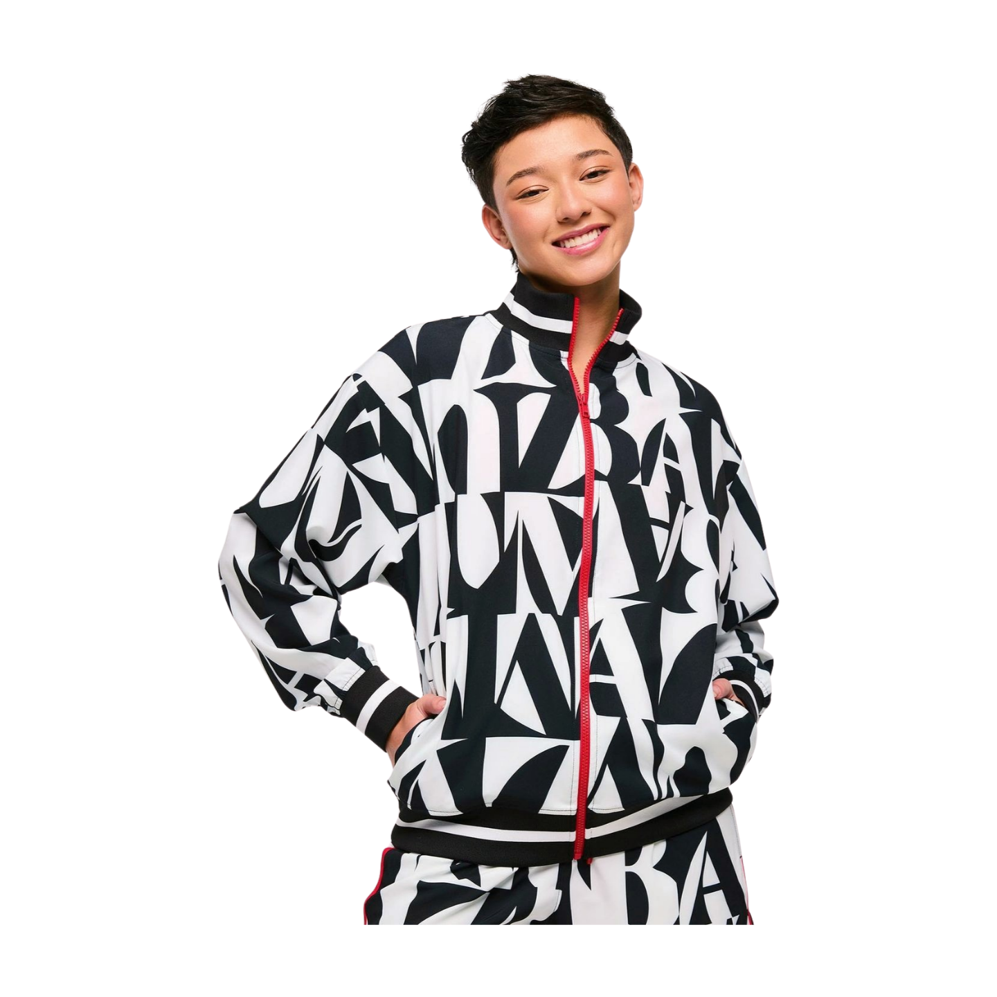 Zumba Haus Unisex Woven Track Jacket (Special Order)