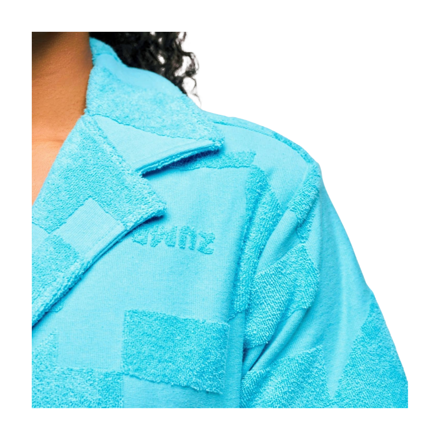 Zumba Rays Terry Button Down