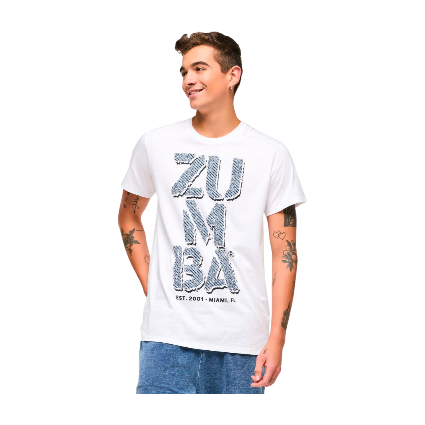 Blue Jean Crew Neck Tee (Pre-Order)