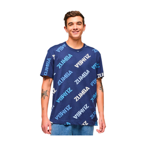 Blue Jean Oversized Crew Neck Top (Pre-Order)
