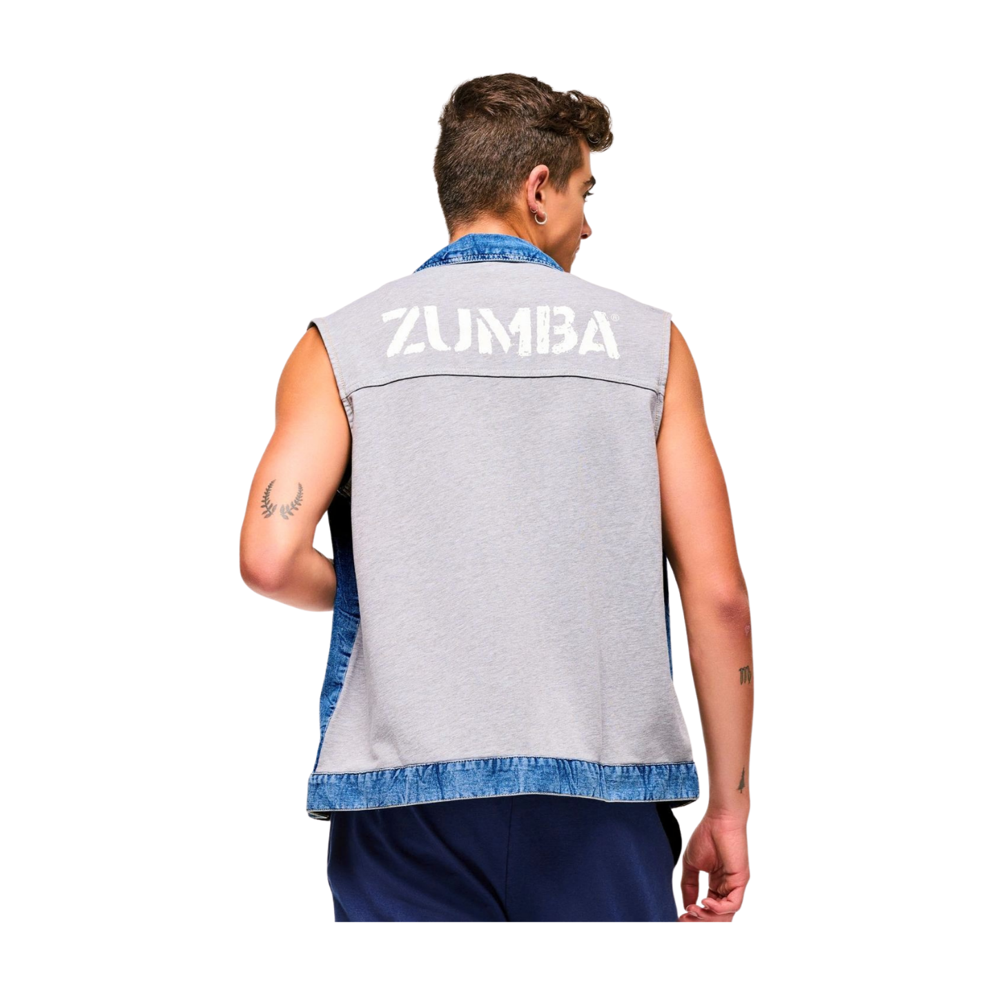 Blue Jean Long Denim Vest