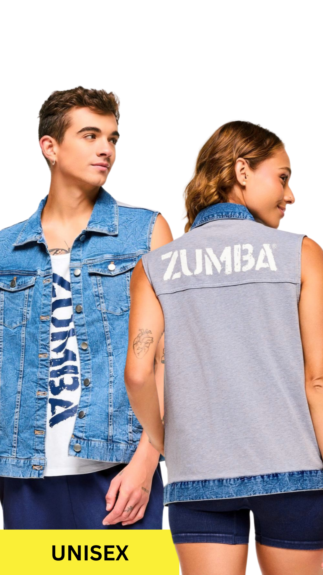 Blue Jean Long Denim Vest