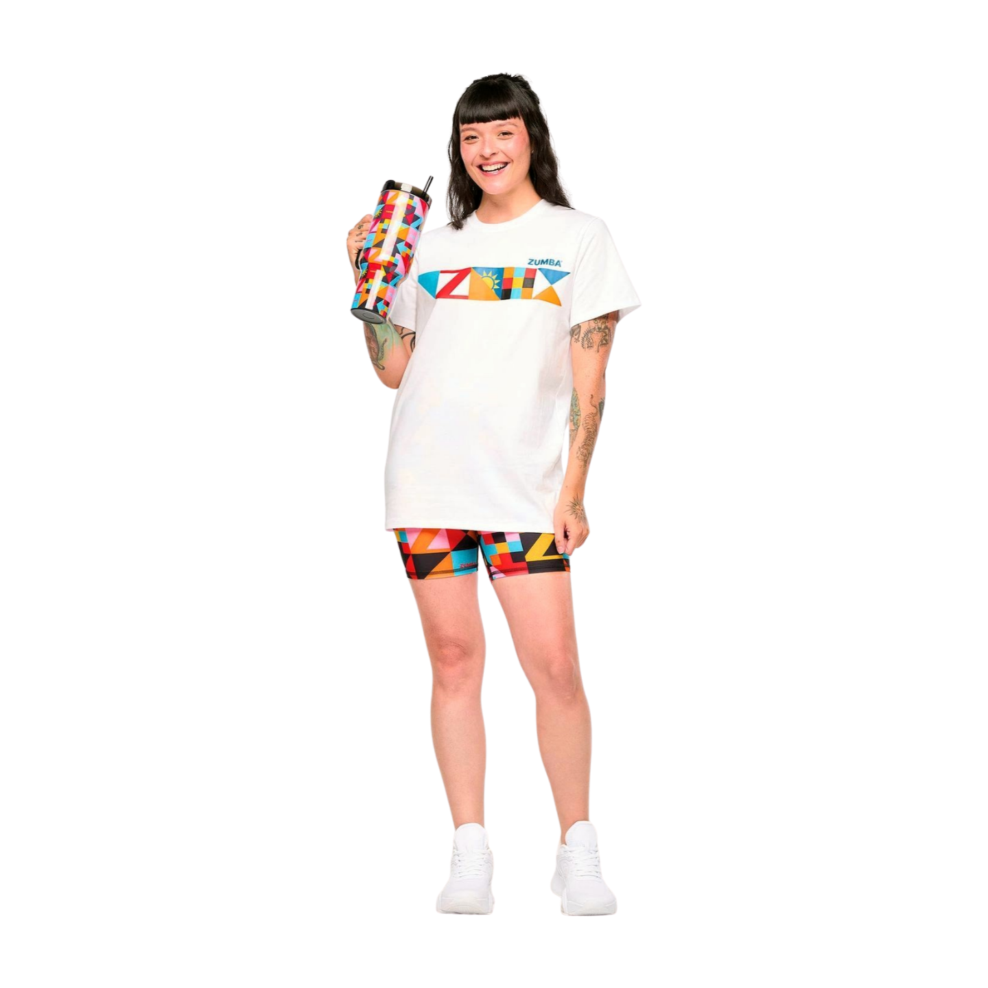 Zumba Rays Crew Neck Tee (Pre-Order)