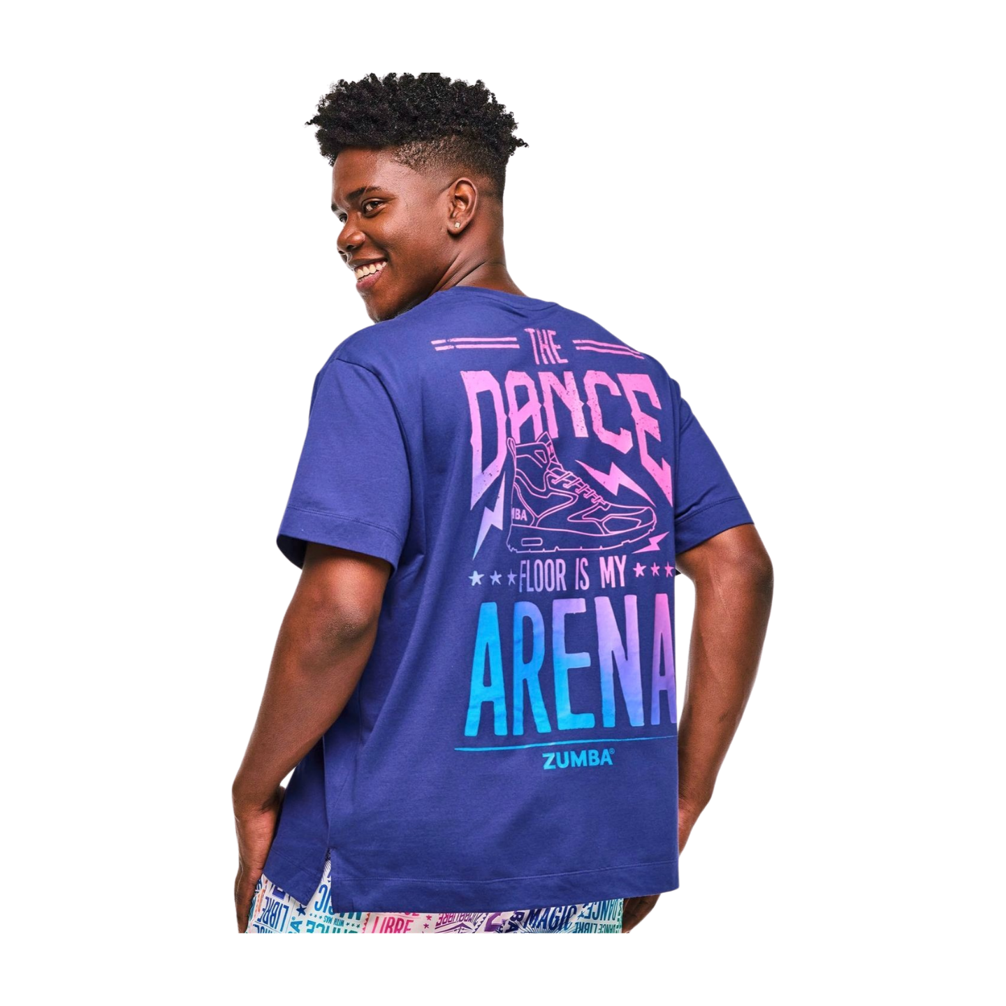 Zumba Libre Oversized Crew Neck Top (Pre-Order)